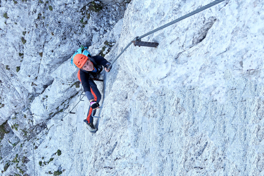 Vodena tura v ferati Cjajnik in Košutnikov turn