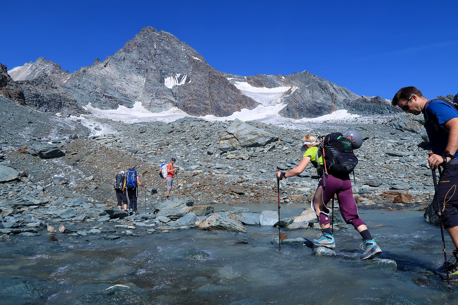 Vodeni vzpon na Grossglockner po normalki ali grebenu Studlgrat 