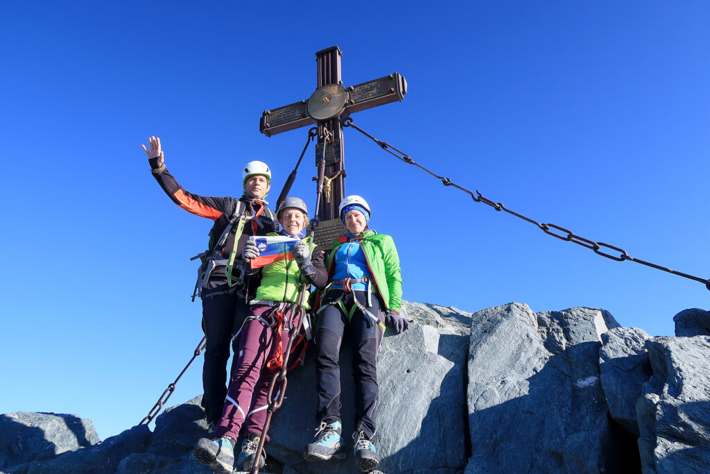 Vzpon na najvišji avstrijski vrh po normalki ali grebenu Studlgrat