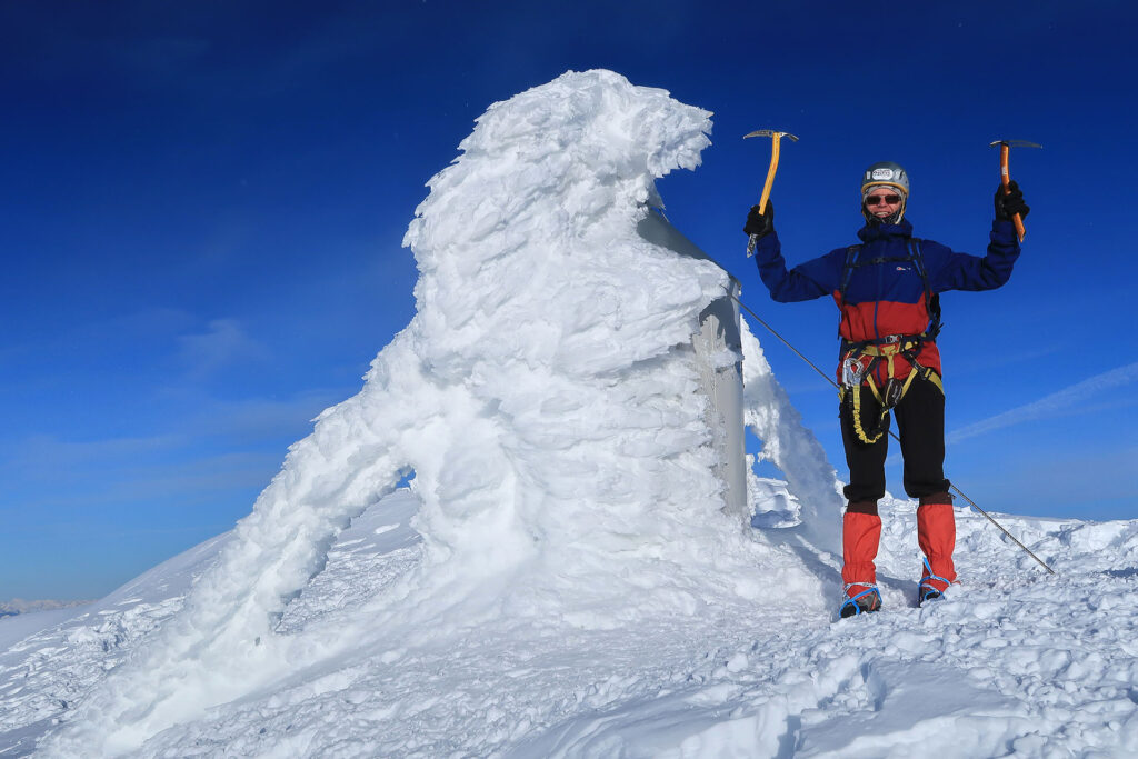 Vodeni zimski vzpon na Triglav iz doline Krme