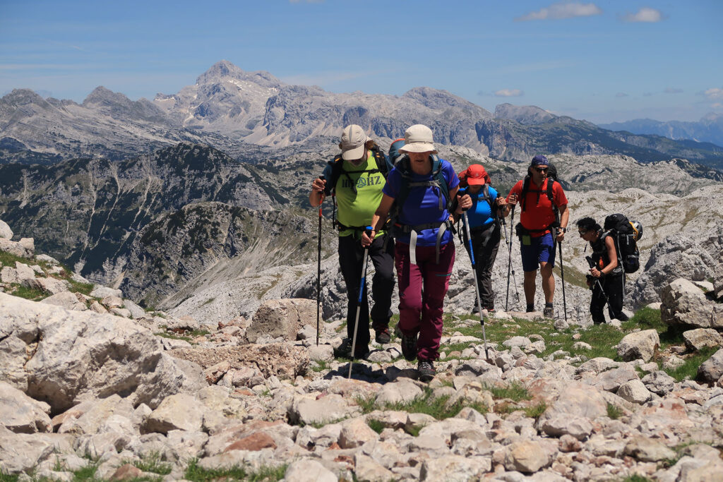 Prečudovit štiridnevni pohodniški trekingu po Julijskih Alpah