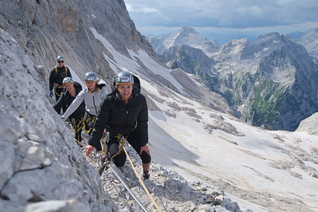 Group ascents on Triglav from the Alpine valleys with IFMGA guides