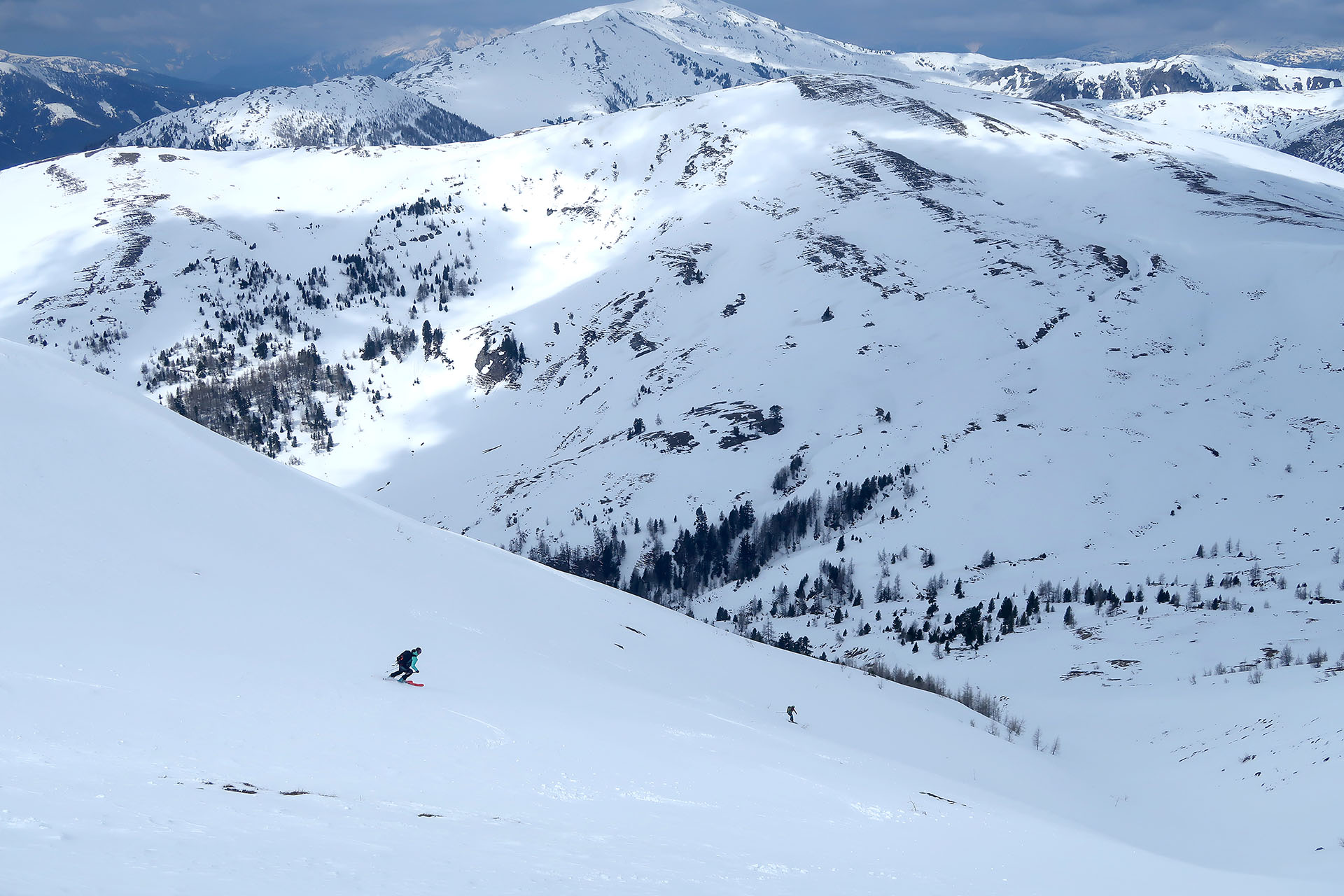 Guided Ski touring trips in Austrinan mountains