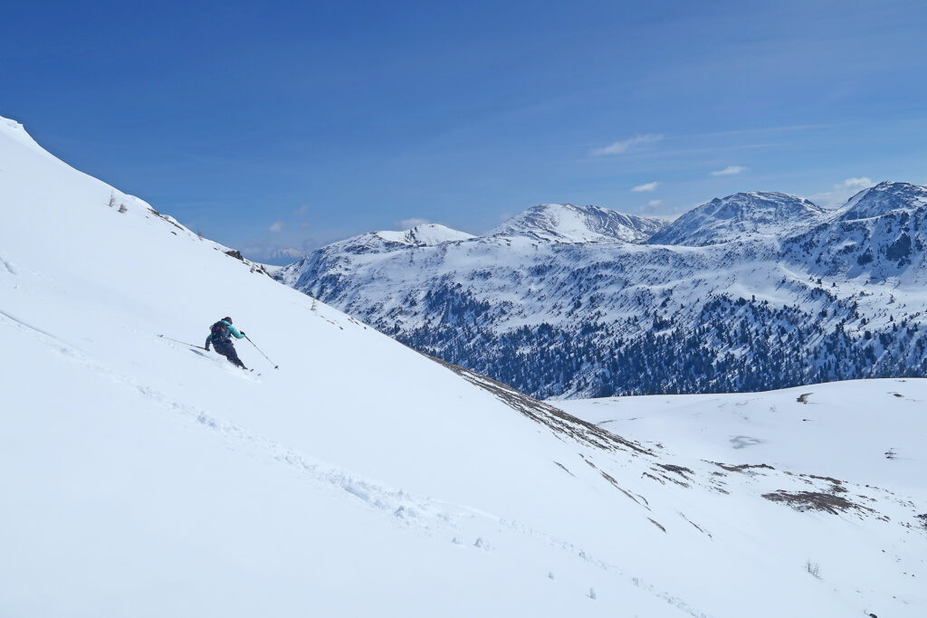 Nockberg ski touring traverse in Austria