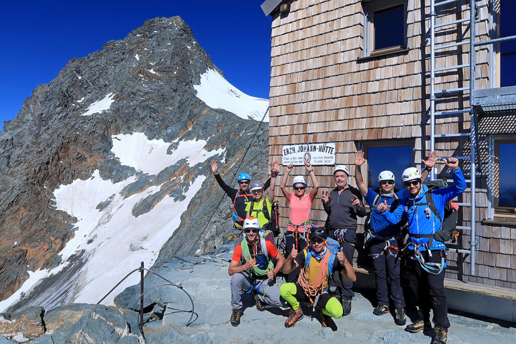 Grossglockner by the Normal route or across the Studlgrat ridge in  Austria