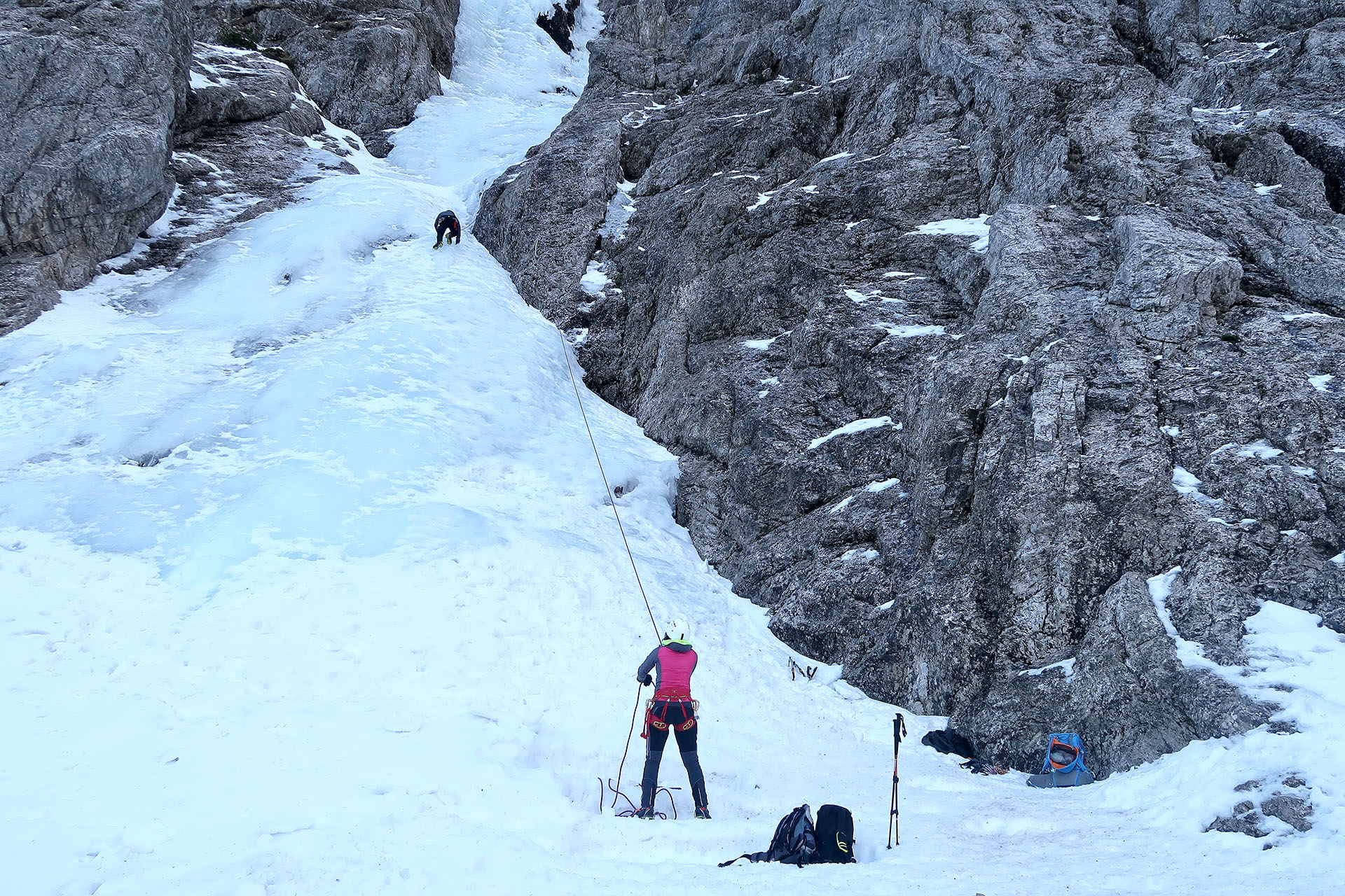 Ice climbing course with and IFMGA mountain guides in Slovenia
