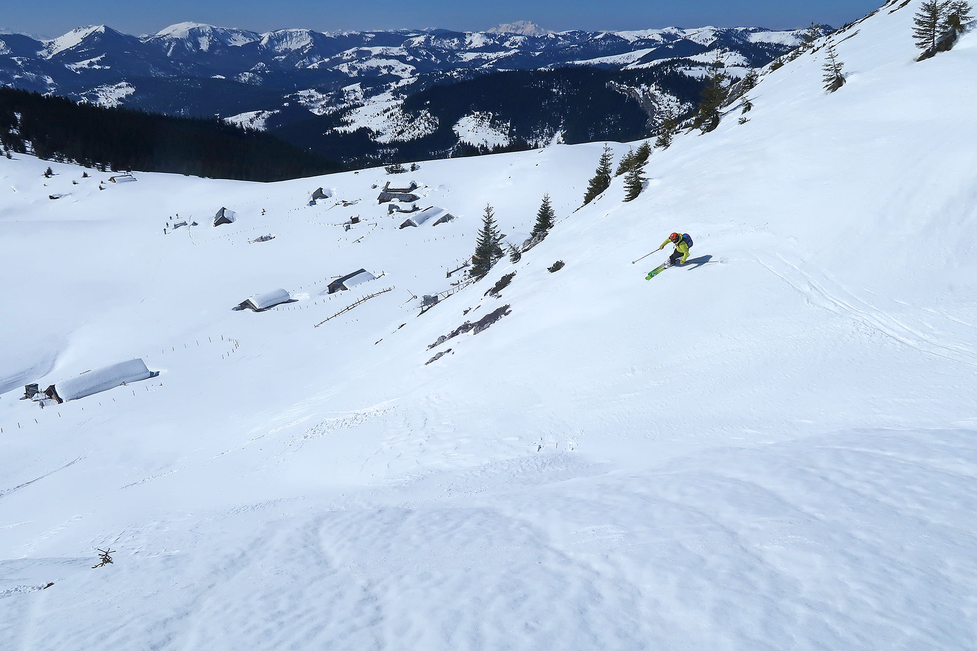 First class ski touring terrains in Kosovo