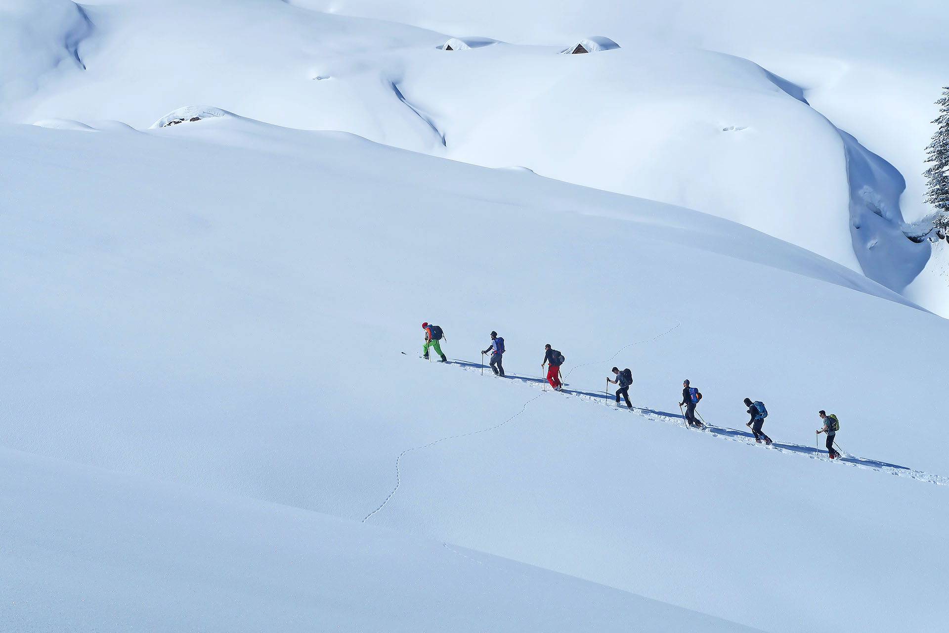 Ski touring terrains in Prokletije national park