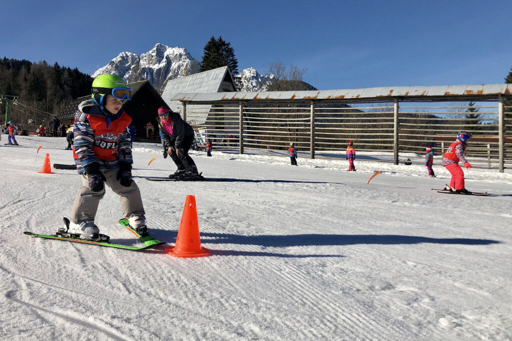 Beginner ski course in Podkoren andKranjska Gora