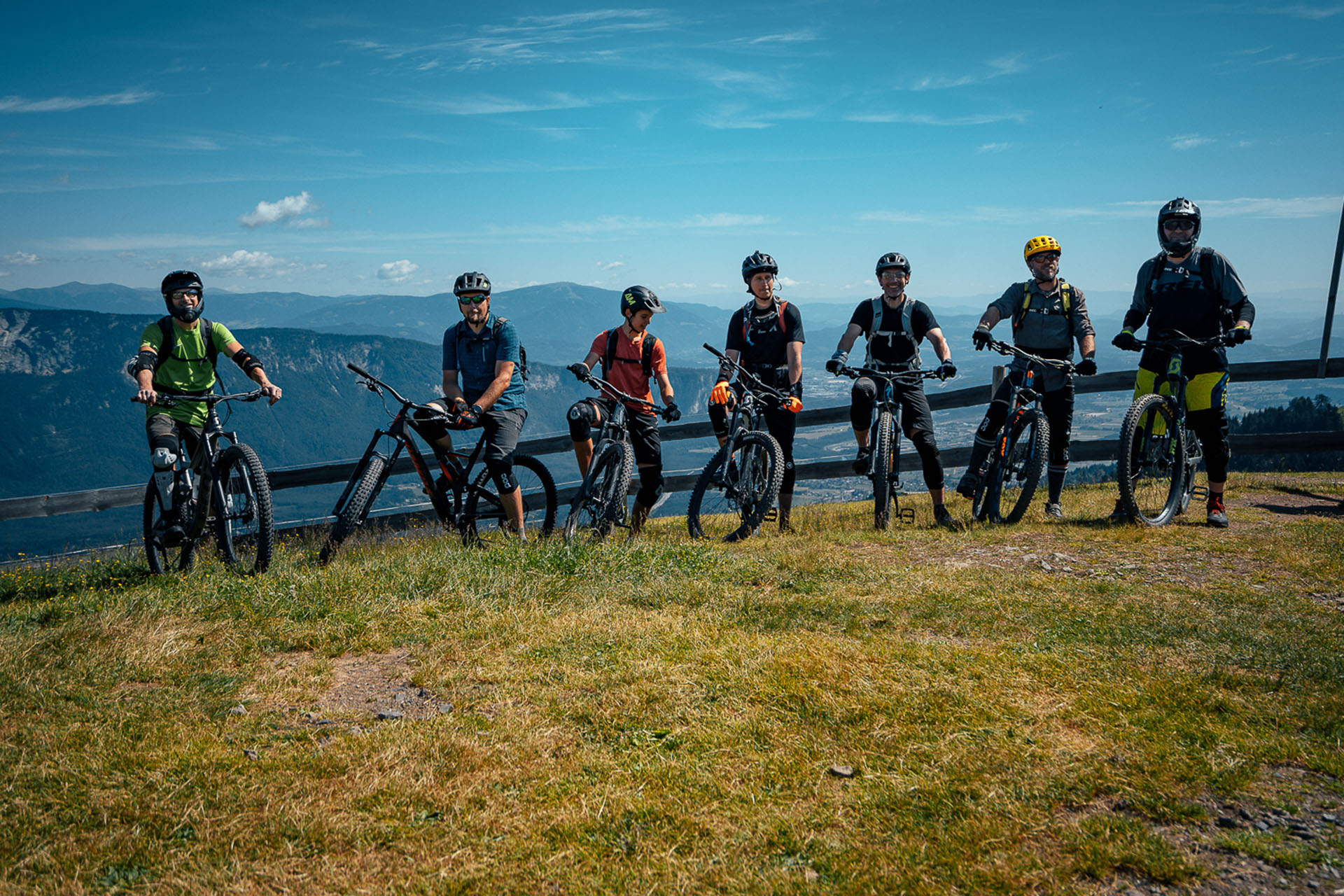 Guided mountain bikikng camps in Kranjsjka Gora 