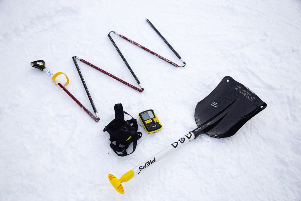 Rent avalanche safety gear and winter mountaineering equipment in Mojstrana