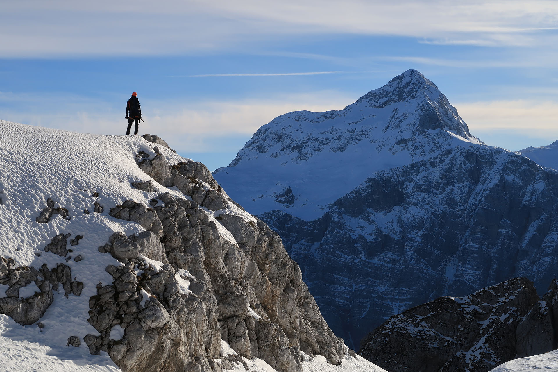 Guided winter ascents in Slovenia