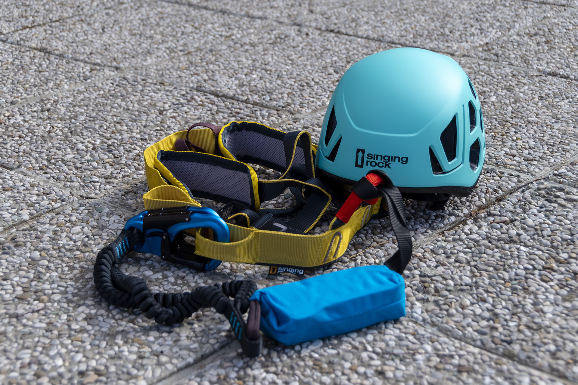 Rent via ferrata equipment for a safe visit