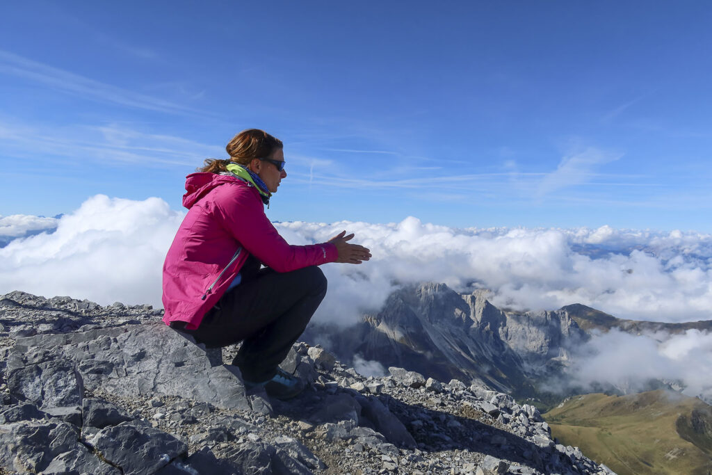 A wonderful mountaineering day on the highest peak of the Carnians - Monte Coglians or Hohe Warte.