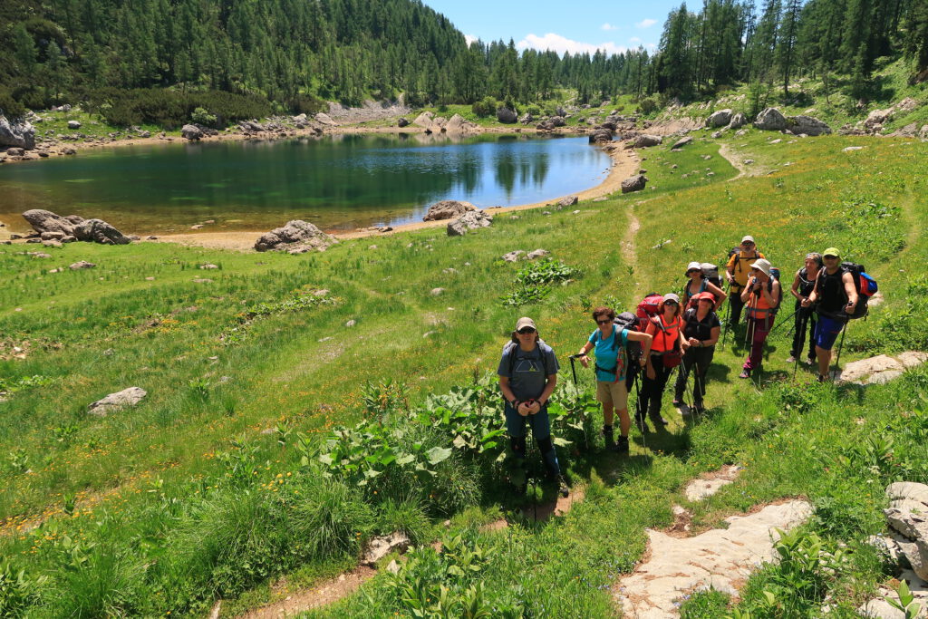 The beautiful valley of the Seven Lakes