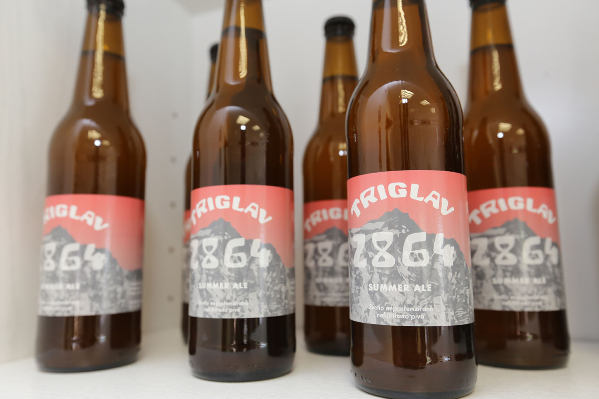 Triglav craft beer in Kofler sport office