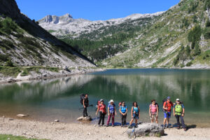 Vallley of the seven lakes in Julian Alps