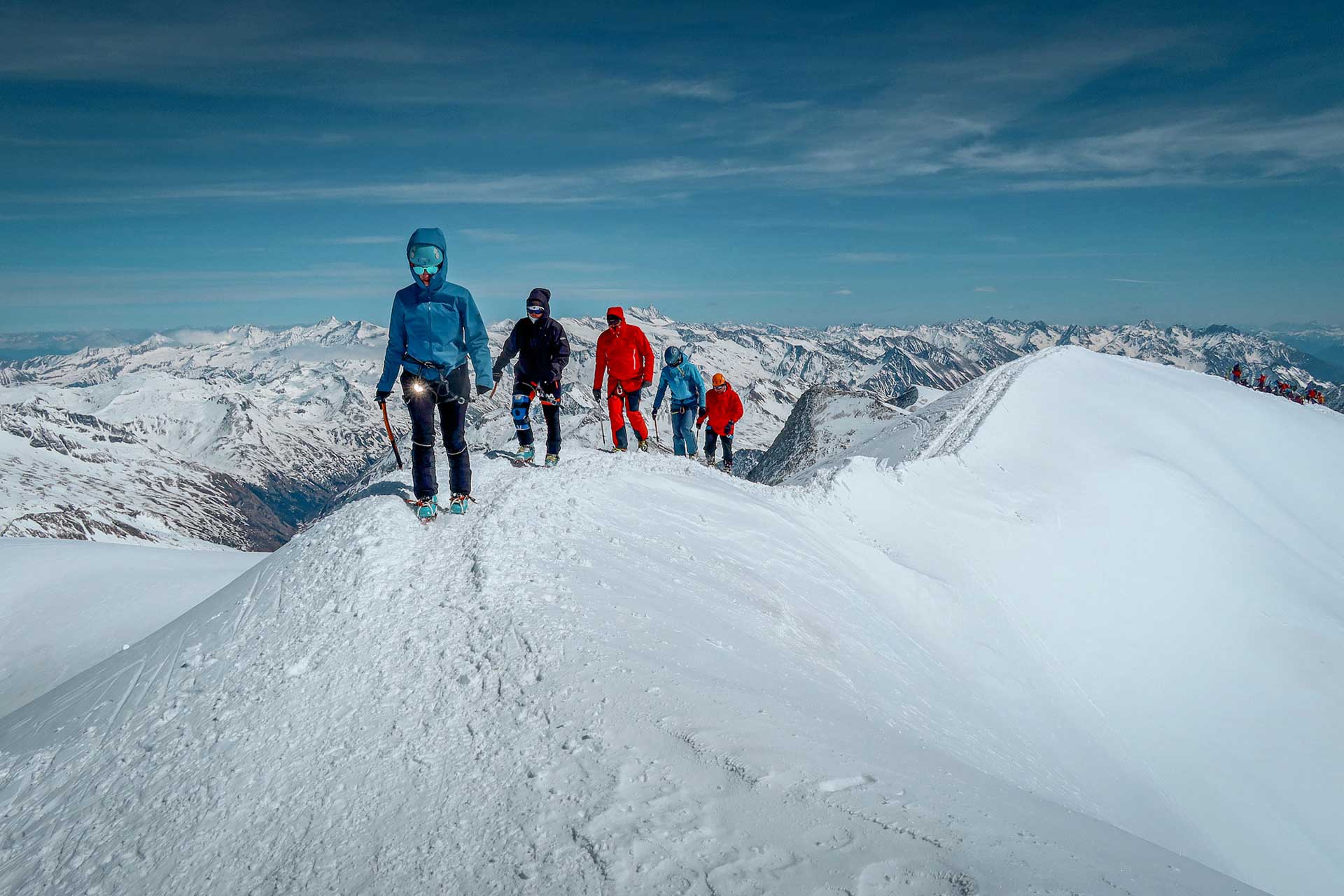Turnosmučarski vikend na mogočnem Grossvenedigerju.