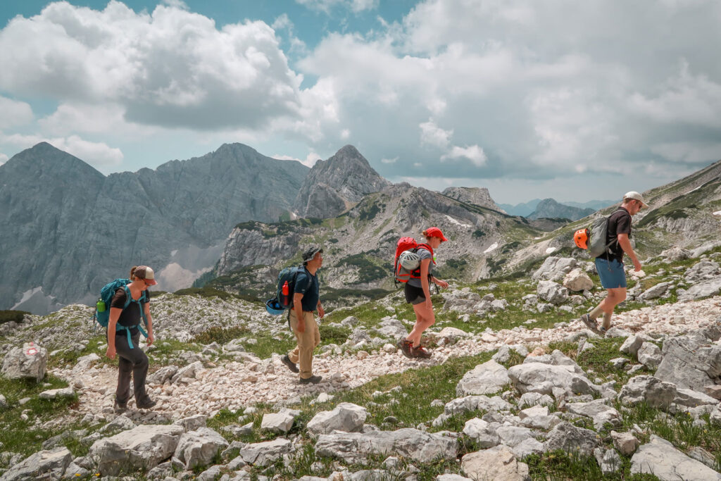 Hike the 7 lakest traverse and ascent Triglav in three days