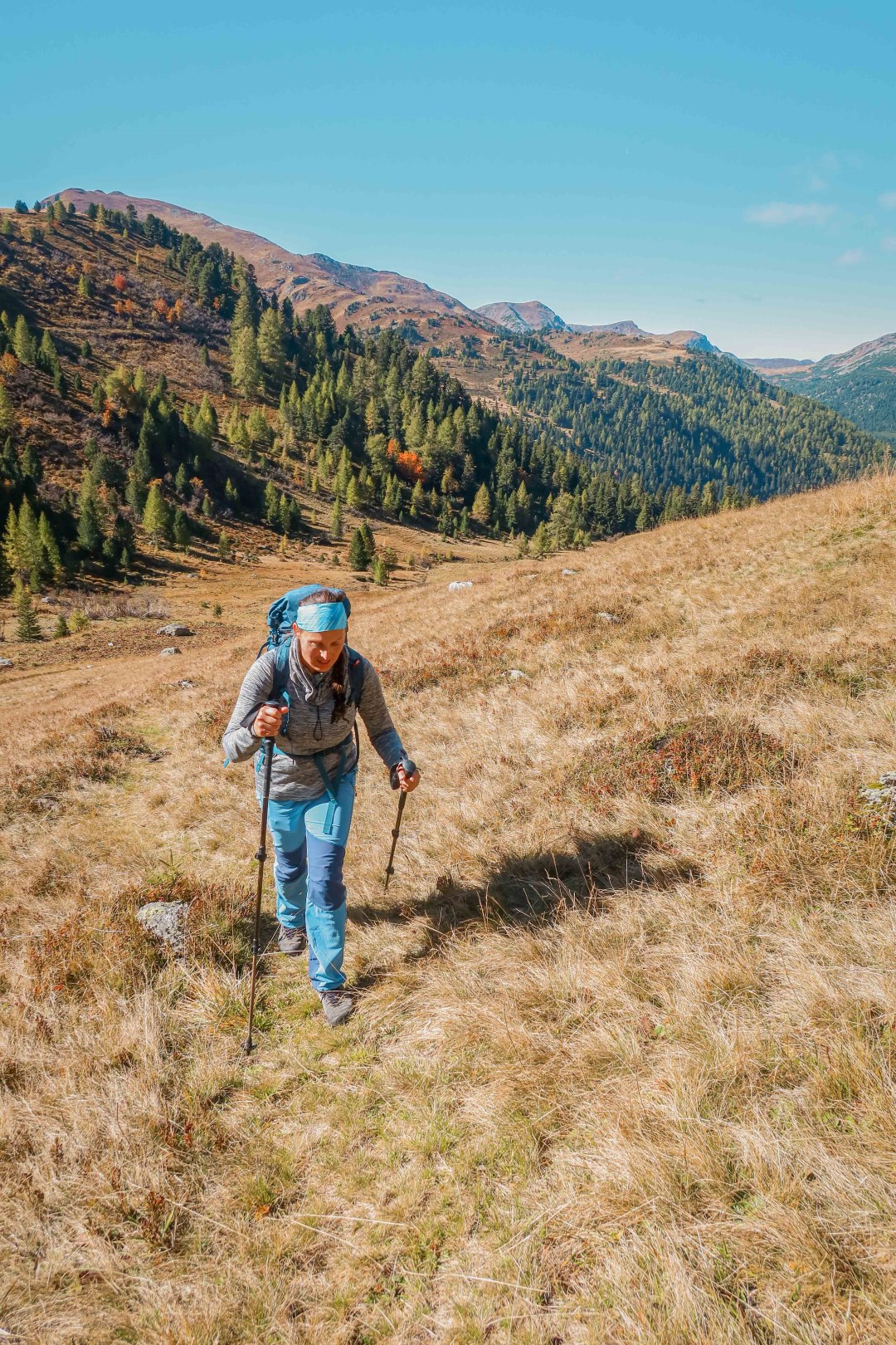 Tour through the westernmost and highest mountain range in the Gurktaler Alps (Krške Alpe)