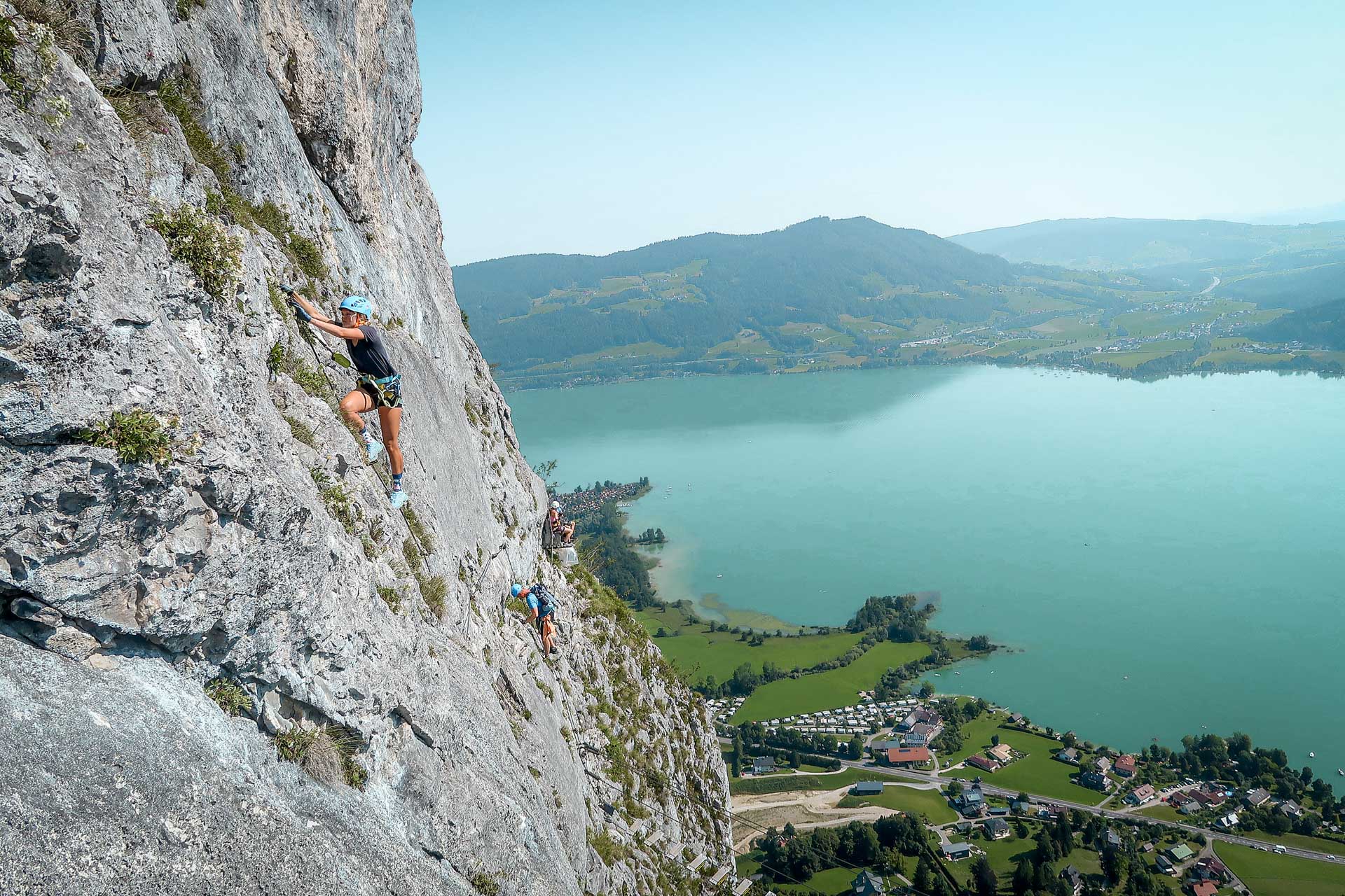 conquer two via ferratas in one day in Salzkammergut