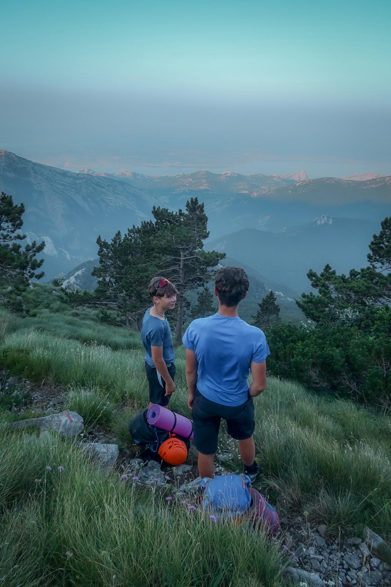 Treking po divjem Velebitu po Premužičevi stazi.