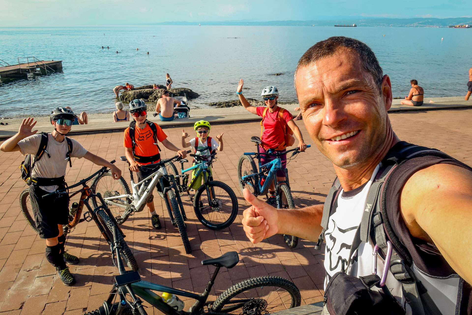 Multy day mountain bike tour from Julian Alps to Adriatic sea