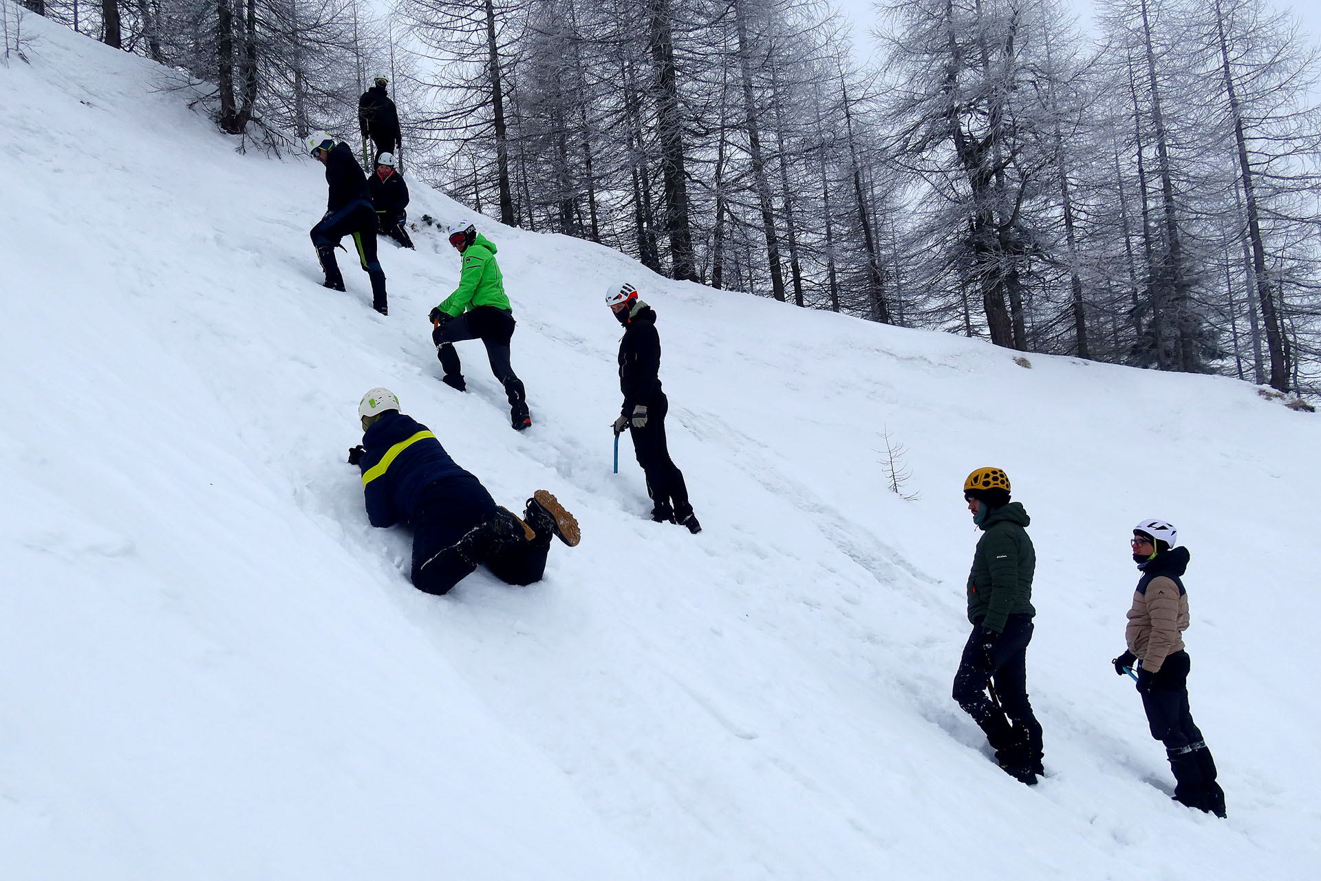 Beginner mountaineering course in Julian Alps