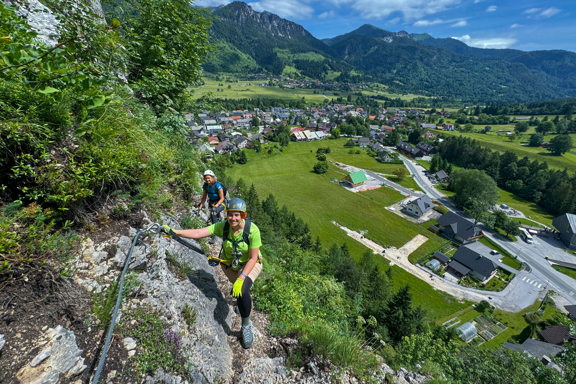 Vodeni vzpon po Ferati Mojstrana