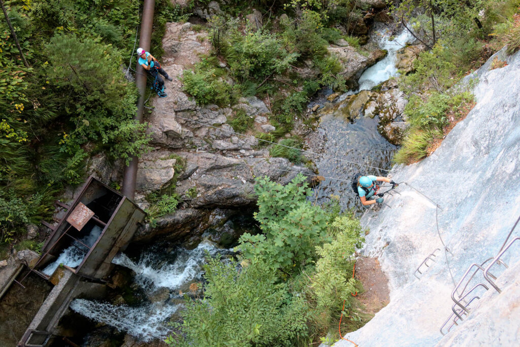 Nadaljevalni tečaj feratanja v Kranjski Gori