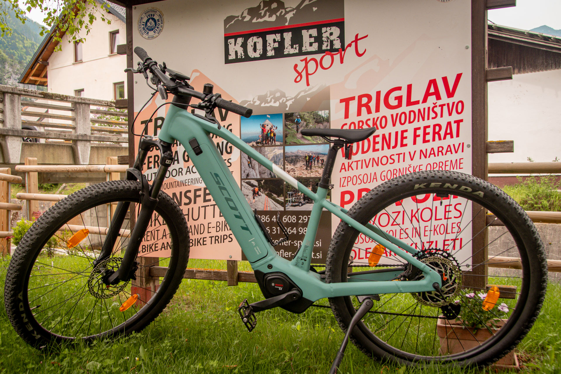 Rent bikes and e-bikes in Mojstrana and Kranjska Gora