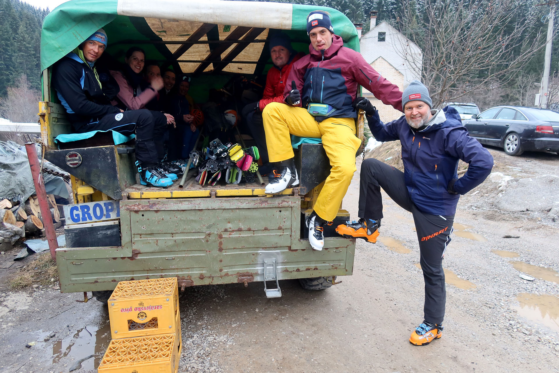 Ski touring week around Hajla mountains in Montenegro