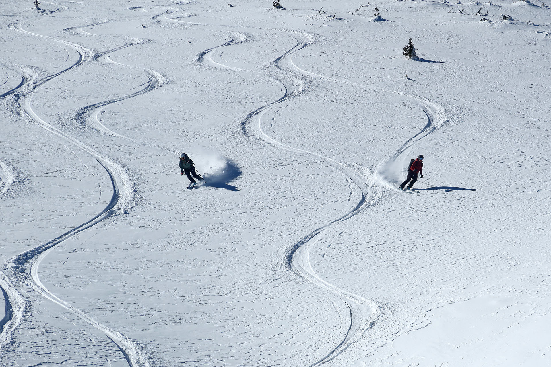 First class ski touring terrains in Kosovo