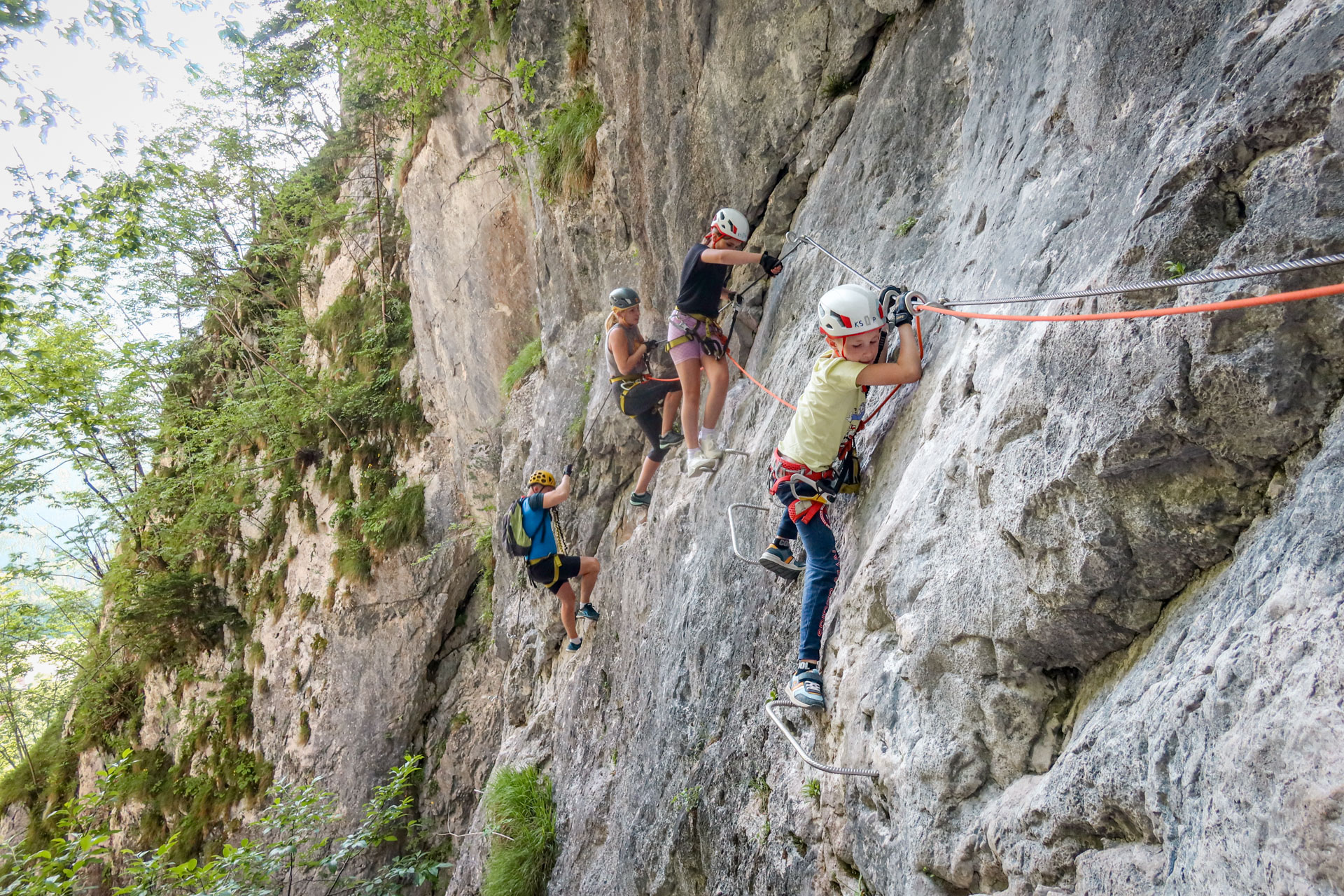 Explore the world of via ferratas in Julian Alps