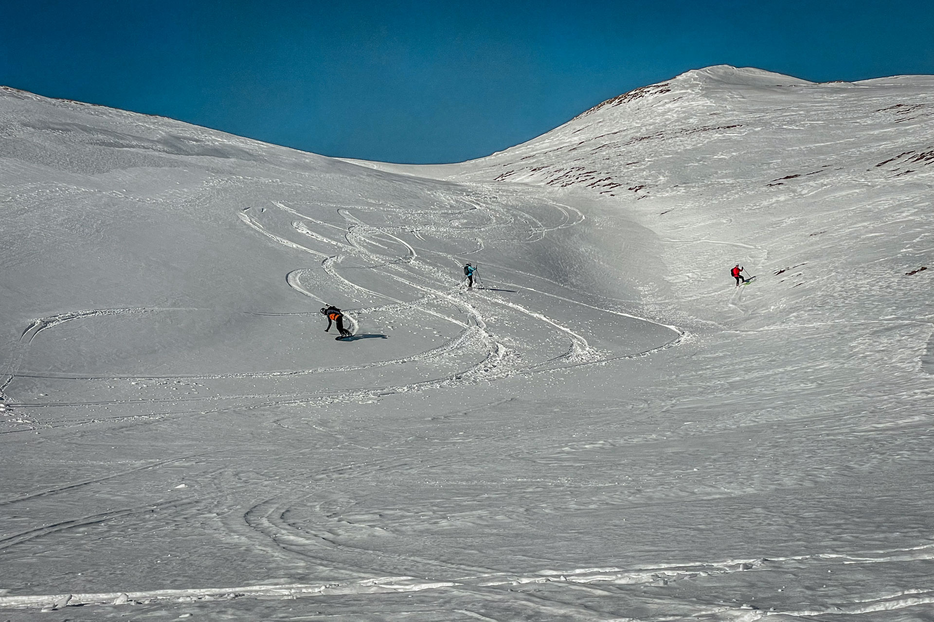 Guided ski touring course in slovenian and Austrina mountains
