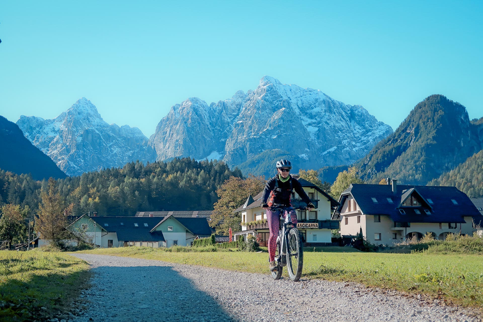 Mountain biking guided tours around Kranjska Gora