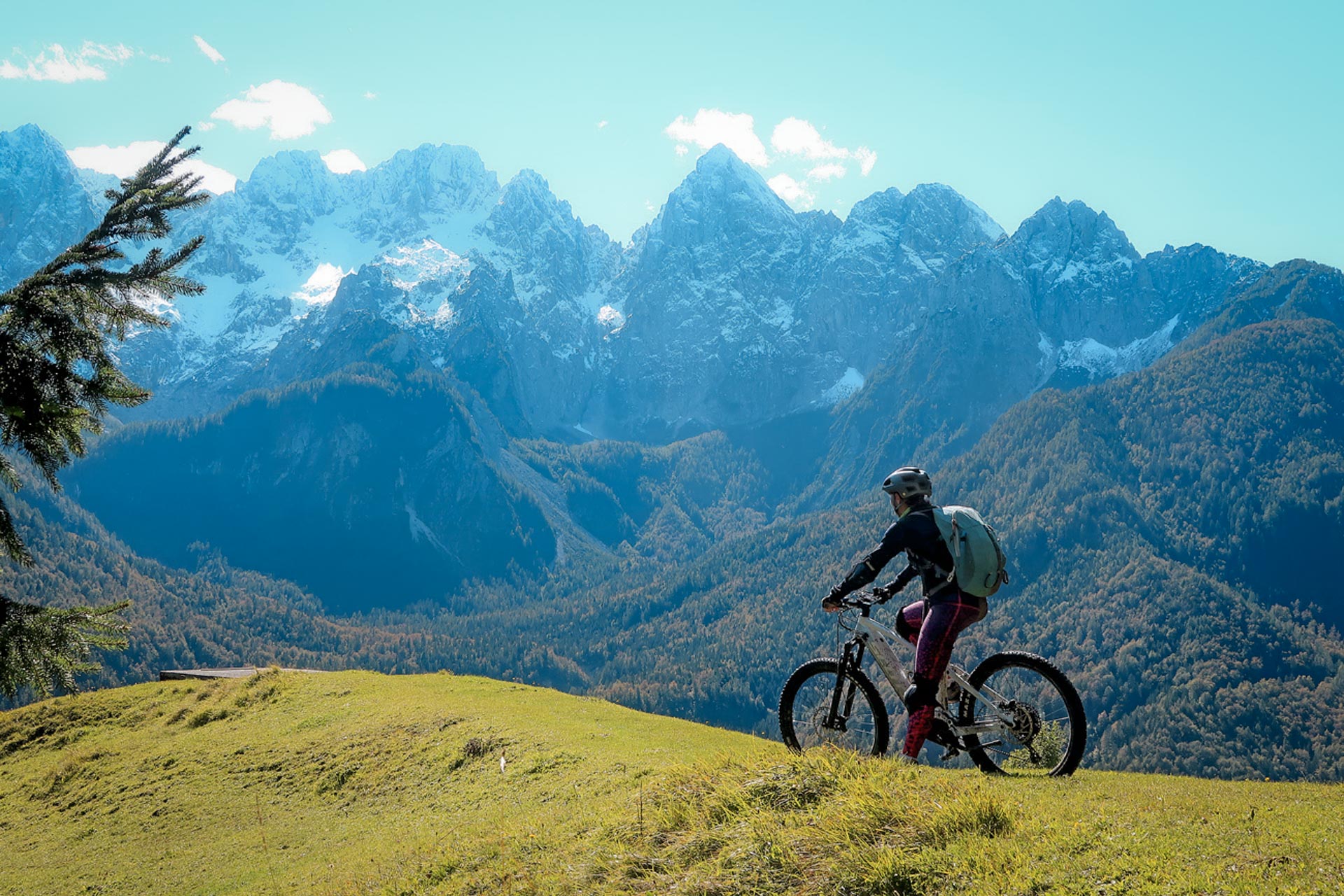 Mountain biking guided tours in Karawanks and Kranjska Gora area