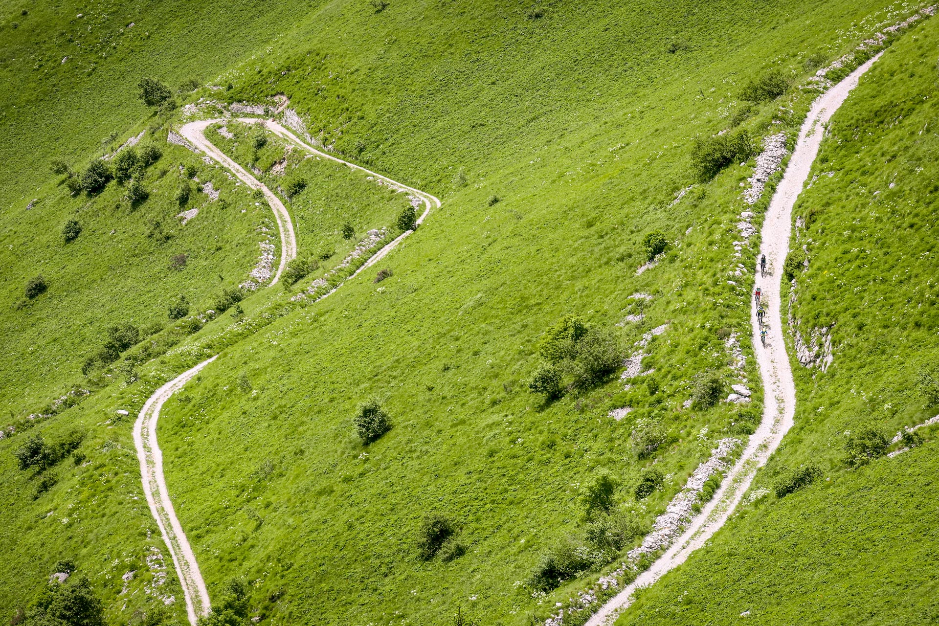 Kobarid, Tolmin and Bovec trail center with guided mtb tours