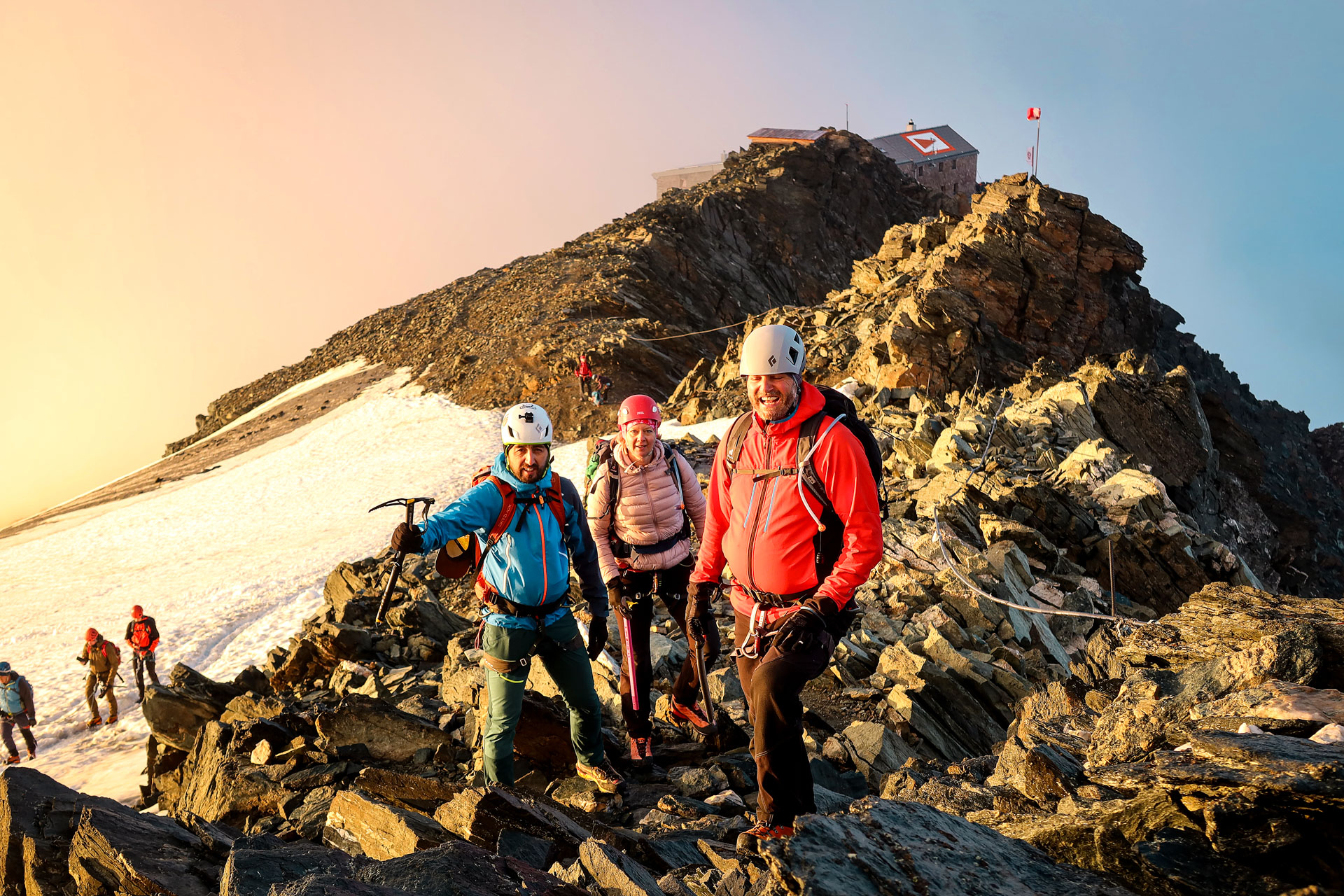 Vzpon z gorskim vodnikom Grossglockner po normalki ali grebenu Studlgrat 