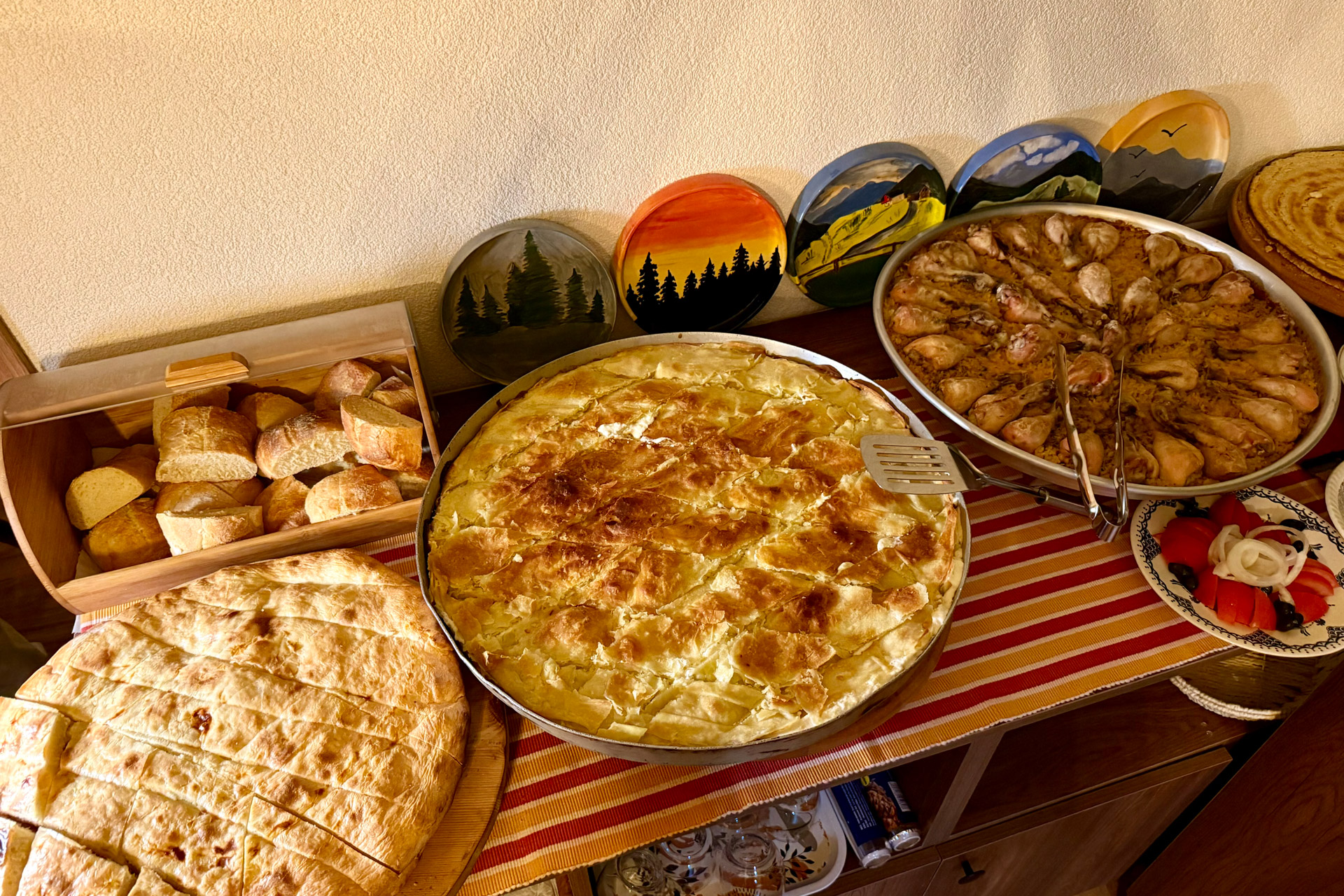 Domača in tradicionalna hrana na Kosovem na turnosmučarski turi