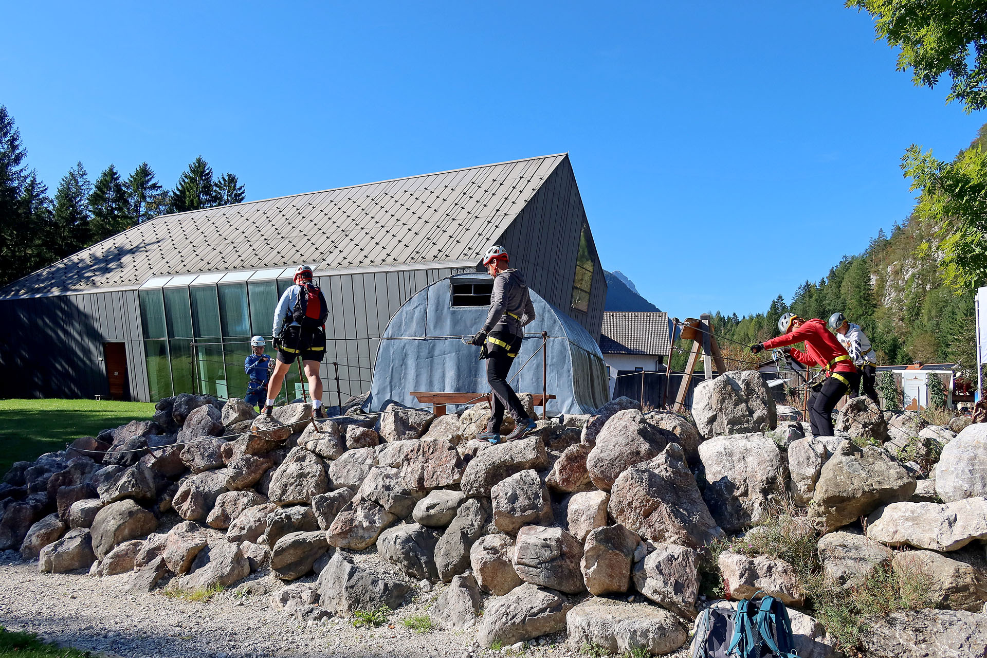 Via ferrata course for beginners in Mojstrana