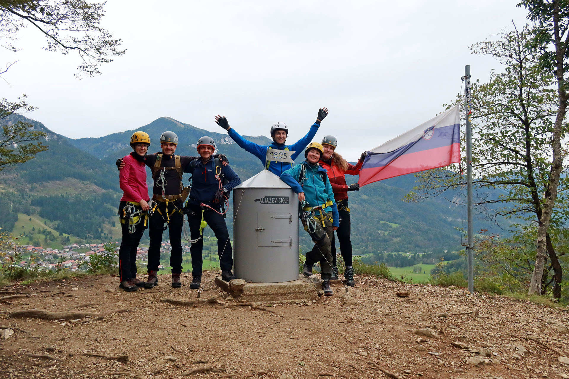 Beginner’s course of safe movement in via ferratas in Mojstrana