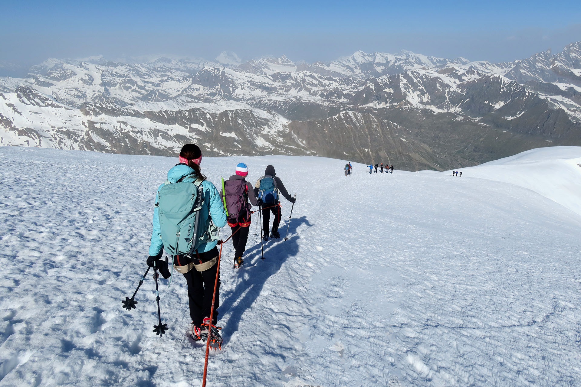 Vodenje na Gran Paradiso z gorskim vodnikom
