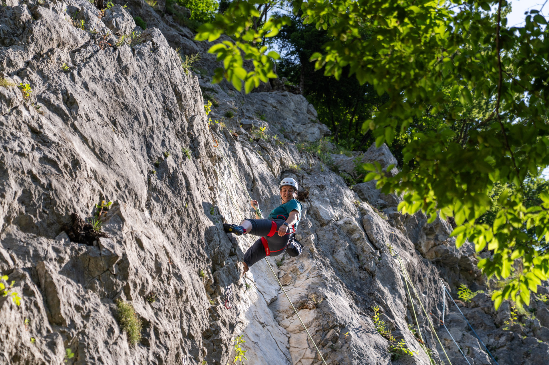 Rock climbing guided trips around Mojstrana