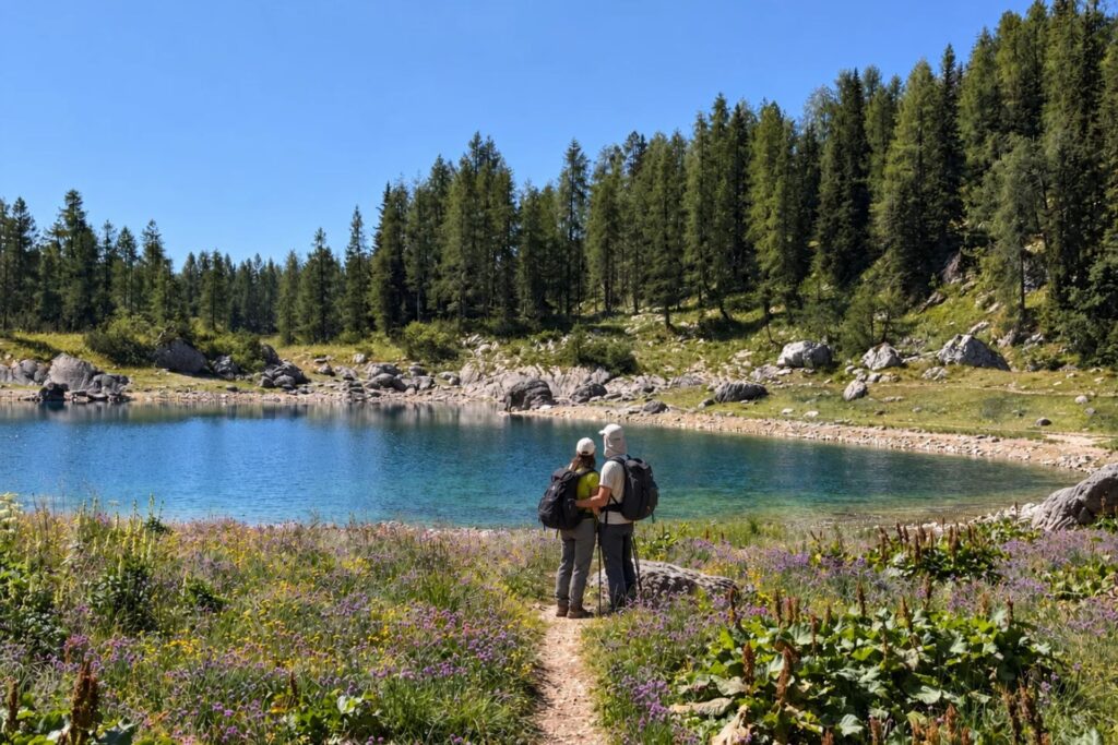 Hike the 7 lakest traverse and ascent Triglav in three days