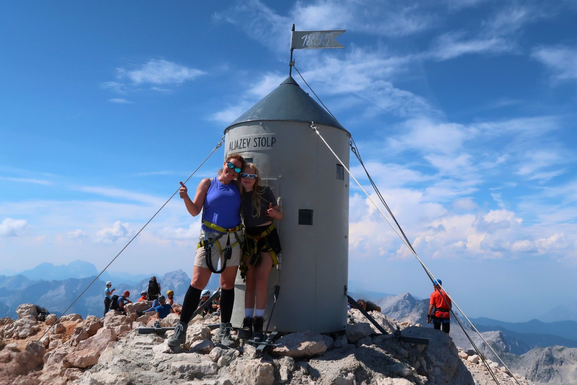 Triglav lodge at Kredarice where we sleep at Triglav guided tours